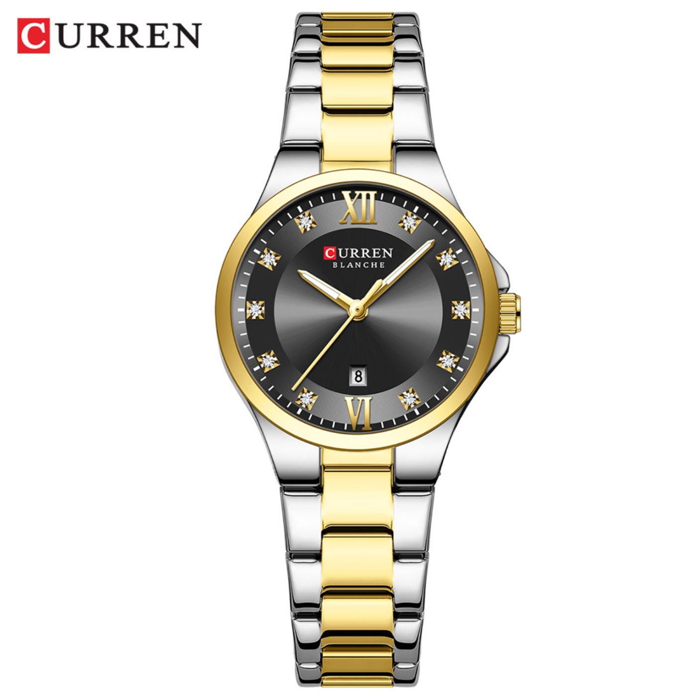 Luxury Watch Hand - Relógios de Luxo para Mulheres CURREN,
