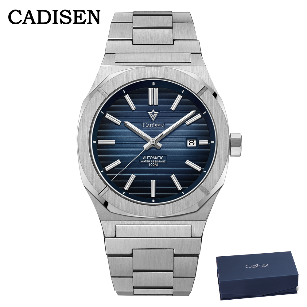 Luxury Watch Hand - Cadisen 2026 mergulhador relógio safira miyota