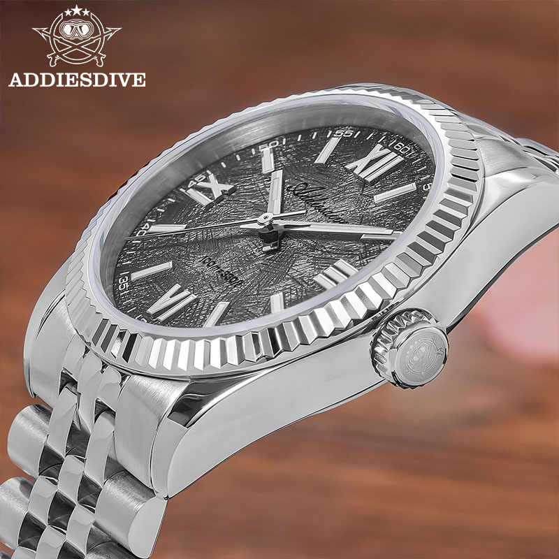 Luxury Watch Hand - ADDIESDIVE Relógio elegante para mulher, vidro