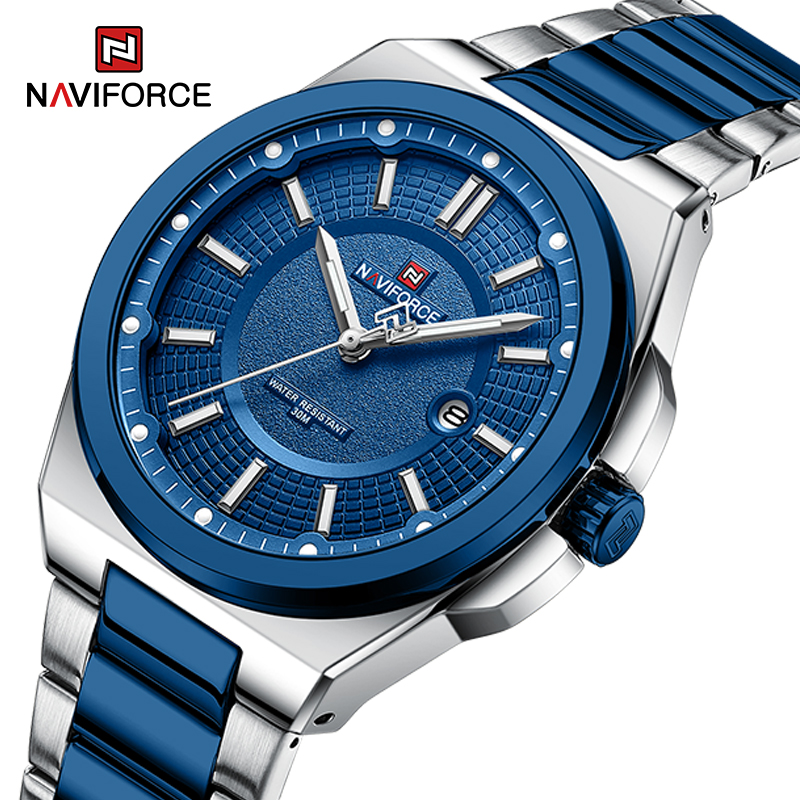Field Watch Military - Relógio de Quartzo Masculino NAVIFORCE, Moda