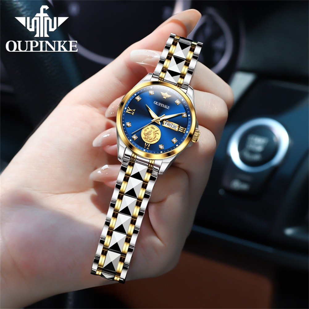Luxury Watch Brands Logo - Oupinke relógios femininos elegante luxo marca