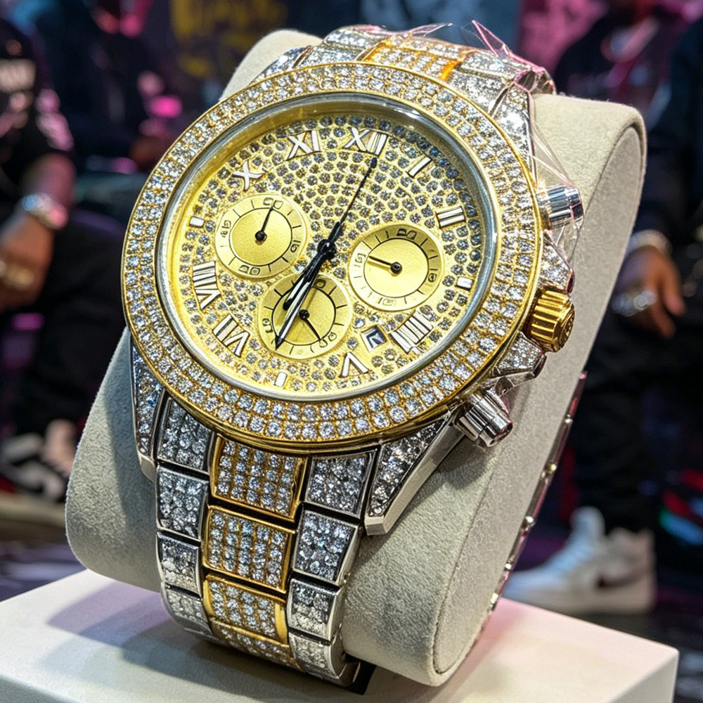 Relógio de Quartzo Masculino S - Luxury Watch Brands Logo avaliação e preço