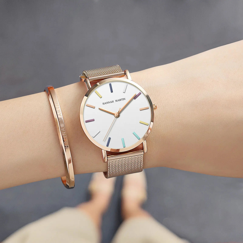 Relógio Minimalista Feminino P - Luxury Watch Brands Logo avaliação e preço