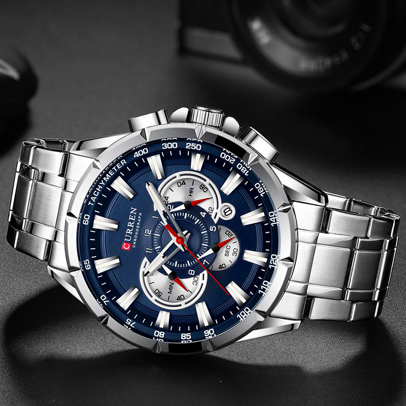 Curren relógio de pulso mascul - Luxury Watch Affordable avaliação e preço