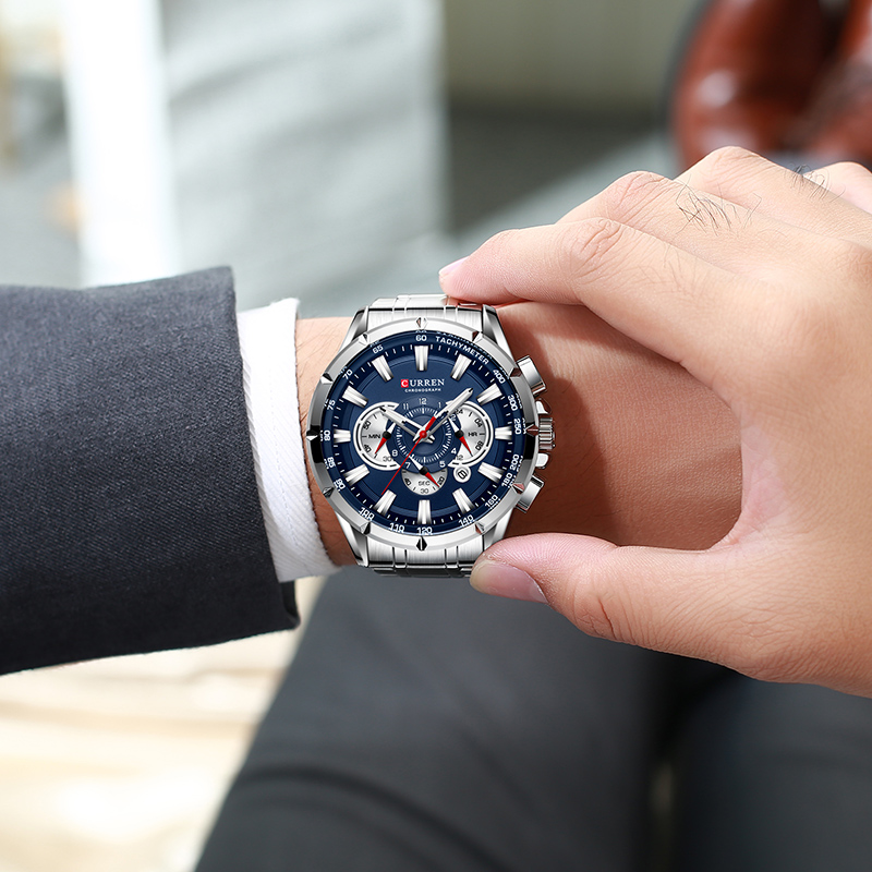 Curren relógio de pulso mascul - Luxury Watch Affordable avaliação e preço