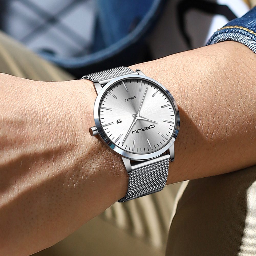 Crrju nova moda masculina reló - Luxury Watch Affordable avaliação e preço