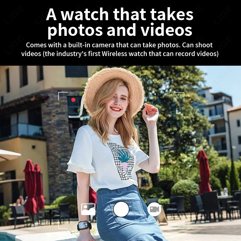 Smartwatch LIGE 512MB com Câme - Luxury Watch Makes avaliação e preço