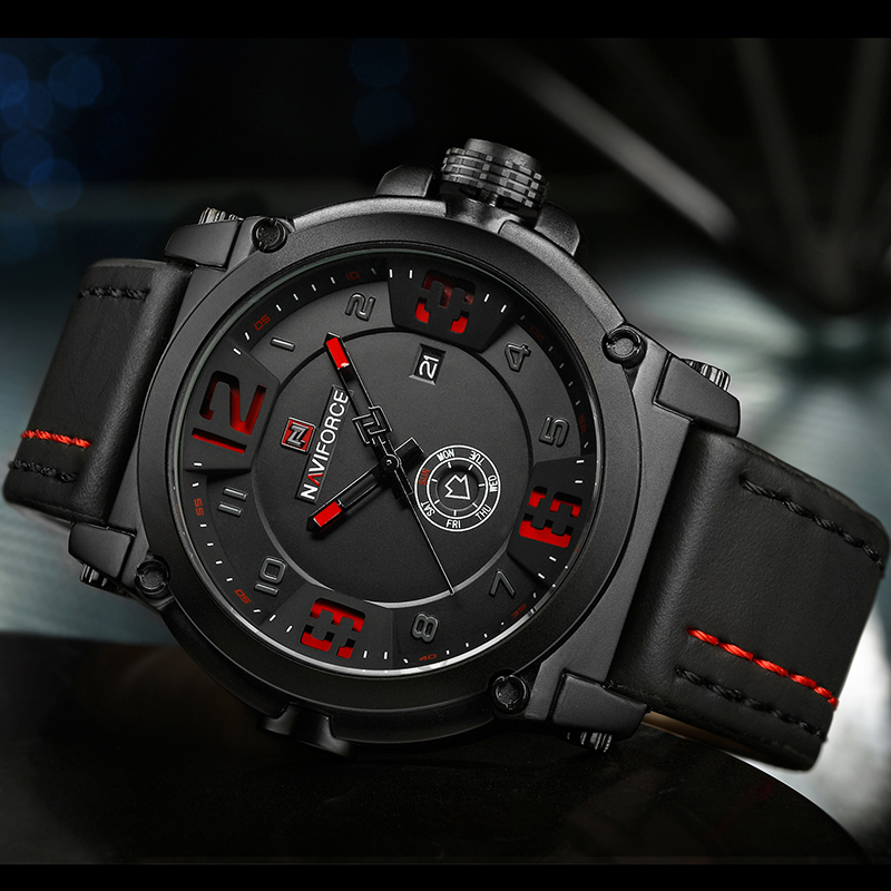 Marca de luxo naviforce relógi - Field Watch Military avaliação e preço