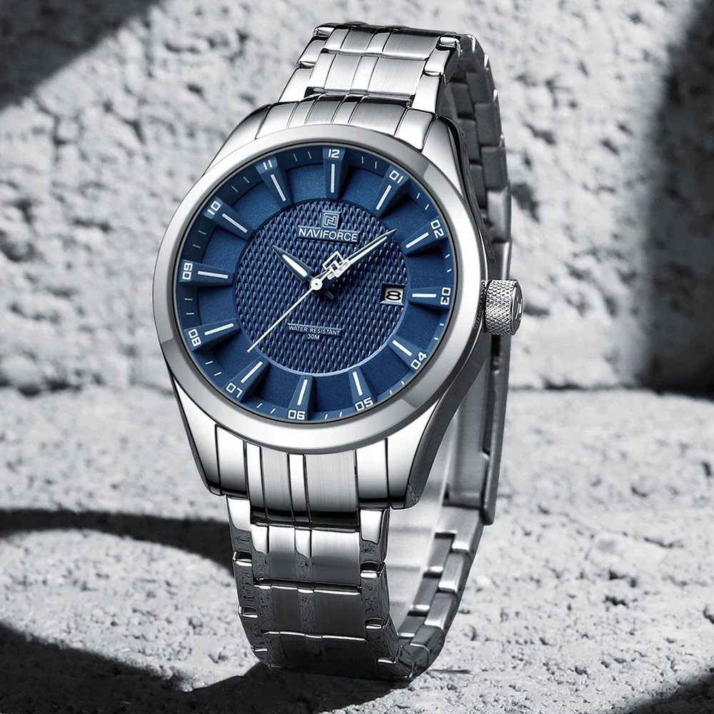 NAVIFORCE-Marca De Luxo Mascul - Field Watch Military avaliação e preço