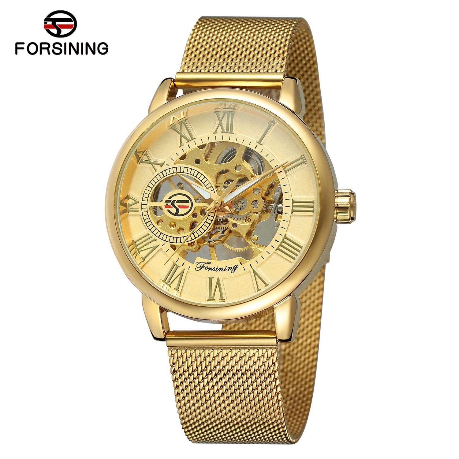 Forsining capa transparente co - Luxury Watch Brands Logo avaliação e preço