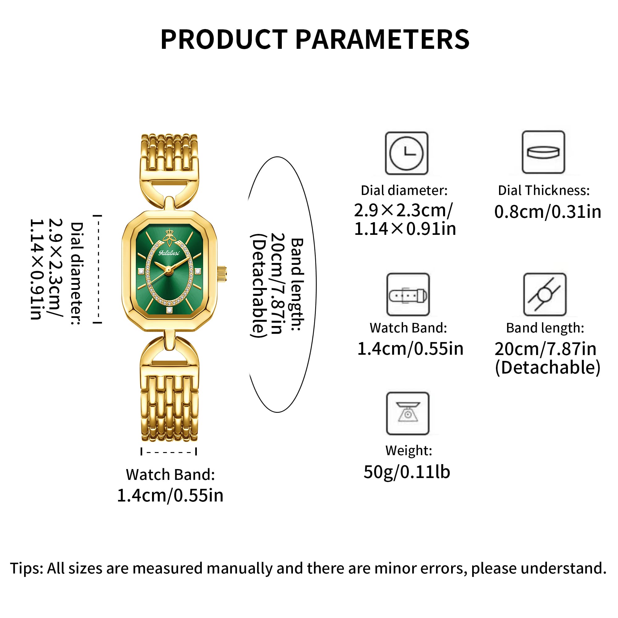 YaLaLuSi Relógio de pulso mini - Luxury Watch Affordable avaliação e preço