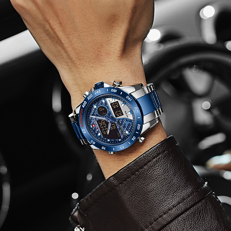 NAVIFORCE-Relógio De Pulso Mil - Field Watch Military avaliação e preço
