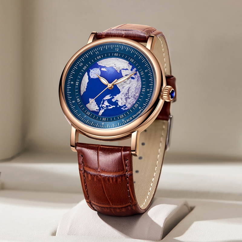 Relógio Masculino LIGE 2026, N - Luxury Watch Affordable avaliação e preço