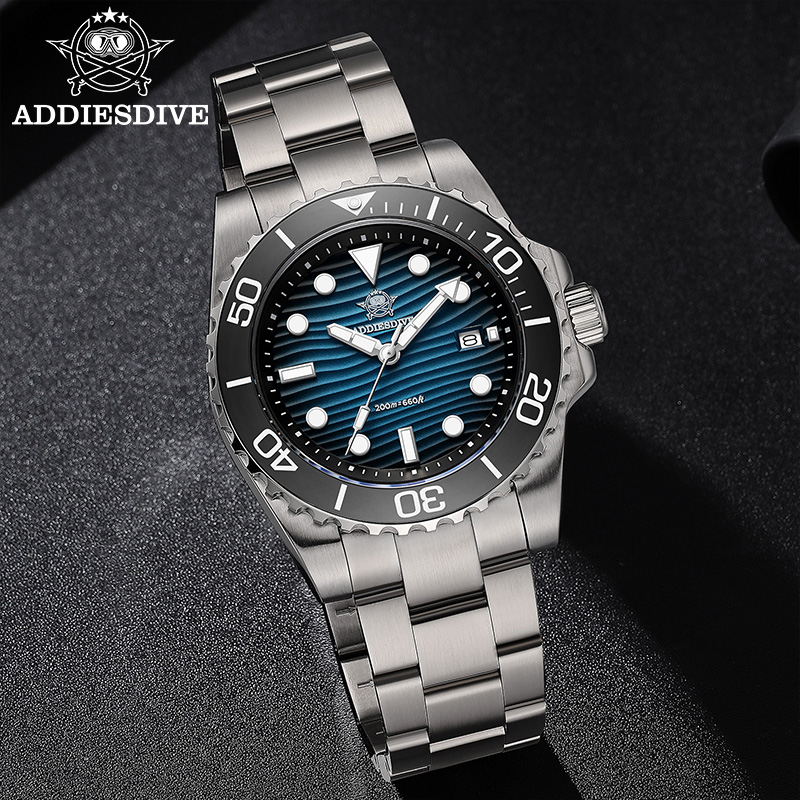 Addiesdive relógio de quartzo  - Luxury Watch Hand avaliação e preço