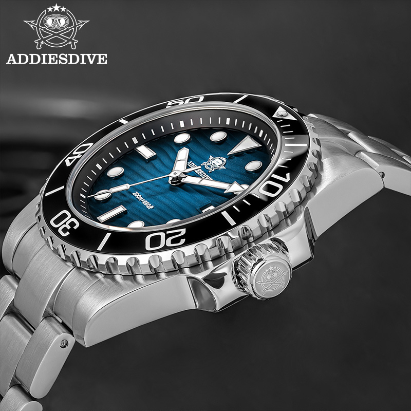 Addiesdive relógio de quartzo  - Luxury Watch Hand avaliação e preço